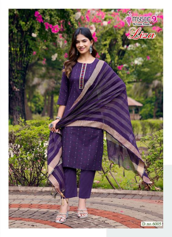 Mystic9 liza vol 6 cotton kurti wholesaler
